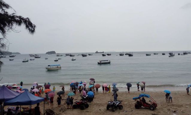 石贝海滩