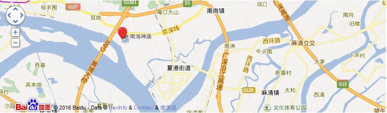 南海神庙地图