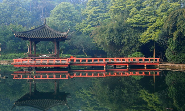郫县望丛祠  古代蜀国望帝杜宇丛帝开明的祀祠|望丛祠