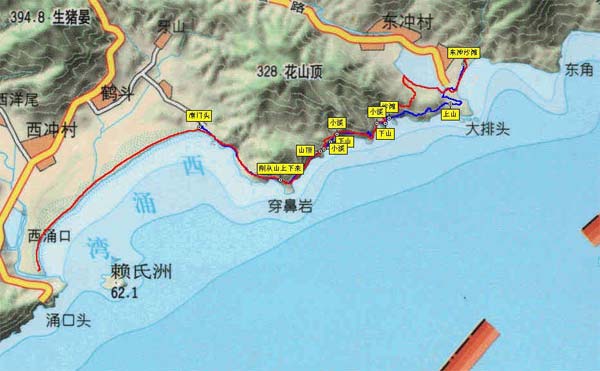 西冲地图
