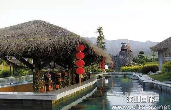 森波拉温泉:远古森林里的皇宫