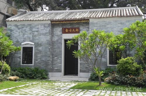 广州聚龙村一角