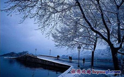 断桥残雪风光_云旅游攻略网 lvyougl.com