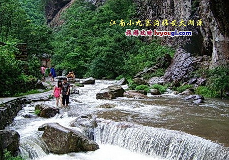 江南小九寨沟临安太湖源景区_云旅游攻略网 lvyougl.com